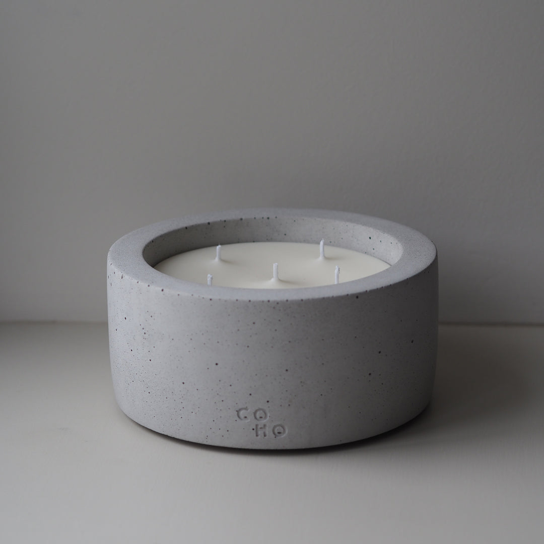 Large Candle - Modern Grey