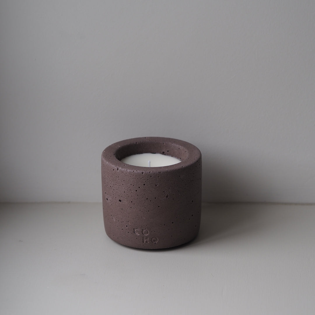 Small Candle - Mocha Brown