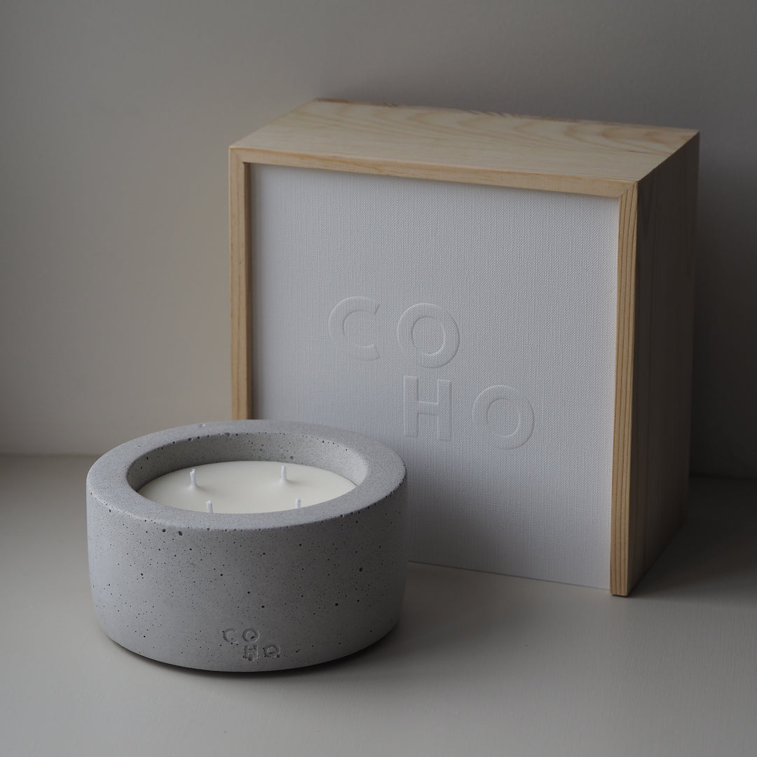 Medium Candle - Modern Grey